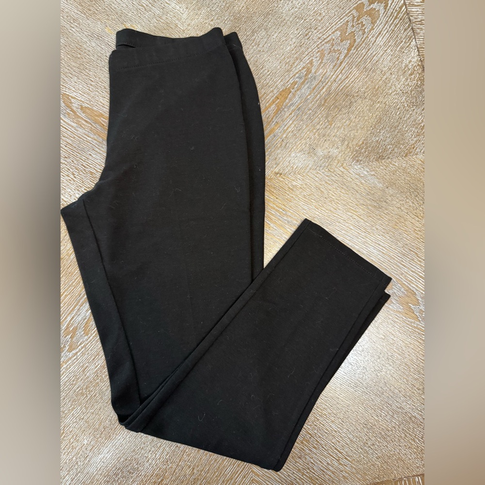 J JILL Brown Pants Stretch Sz12 Petite Waist 34” Inseam 30.5” Mid Rise Skinny